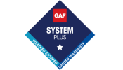 gaf system plus badge